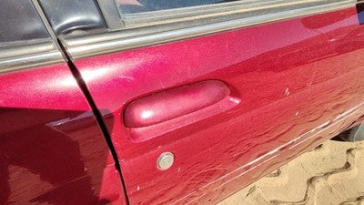 1995 Chevy Lumina Passenger Right Front Outside Door Handle Oem Red