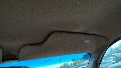 1997 Ford F150 Passenger Right Sun Visor Oem Tan Mx