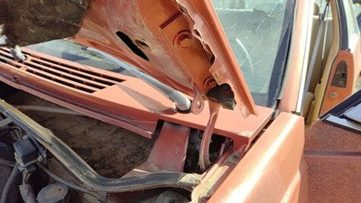 1985-1987 Pontiac Sunbird Pair Of Hood Hinges Right Left Set Assembly Oem