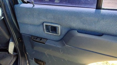 1995 Nissan Pathfinder Passenger Right Rear Inside Door Trim Panel Back Blue