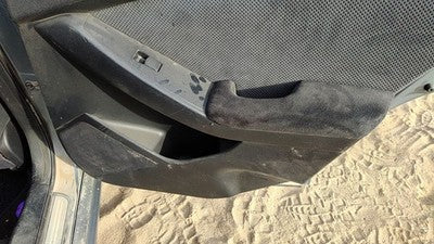07-09 Altima Passenger Right Rear Door Trim Panel With Switches Back Charcoal G