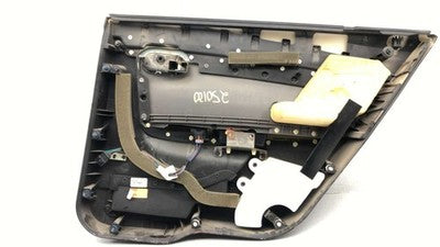 08-10 Malibu Driver Left Rear Inside Door Trim Panel Wth Switches Back Black 19c