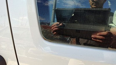 2002-2007 Jeep Liberty Driver Left Rear Quarter Glass Back Side Window Oem