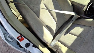07-10 Nissan Altima Passenger Right Front Seat Belt Retractor Shoulder Blond C