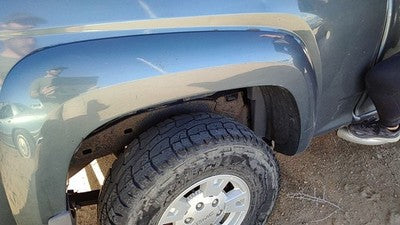 04-12 Gmc Canyon Passenger Right Rear Wheel Flare Moulding Back Stealth Gray 46U