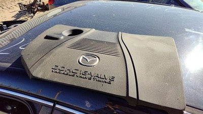 2004-2005 Mazda 3 Engine Cover Top Plastic Shield Oem 2.3L L372102f0f
