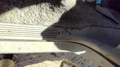 85 Grand Marquis Passenger Right Front Lower Sill Step Kick Trim Gray Oem