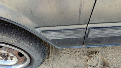 1986 Toyota Camry Driver Left Moulding From Fender Oem Trim Strip Gray