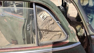 53 Bel Air 150 Sedan Passenger Right Front Vent Window Small Door Glass Wh Frame