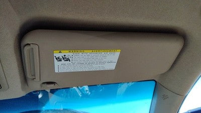 2010-2014 Toyota Rav-4 40 Passenger Right Sun Visor Oem Sand Beige 7431042452b2