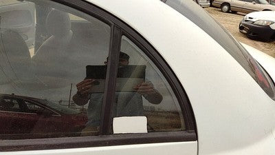 2000-2005 Kia Rio Driver Left Rear Vent Window Back Door Glass With Frame Oem