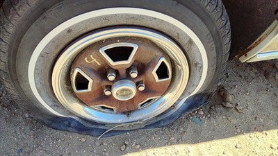82-86 Firenza 13" Steel Wheel With Chrome Trim Factory Rim Super Stock