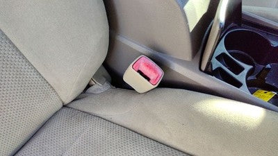 2007-2010 Nissan Altima Passenger Right Front Seat Belt Buckle Receiver Blond C