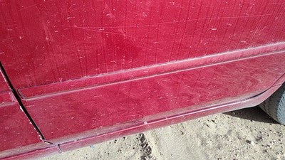 2006 Nissan Altima Driver Left Rear Moulding From Door Back Trim Strip Red A15