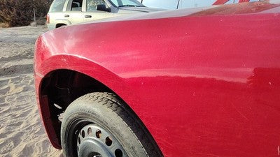 2006-2010 Dodge Charger Driver Left Front Fender Oem Prh Inferno Red 05183427Ab