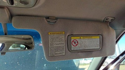 2002 Infiniti G20 Passenger Right Sun Visor Oem