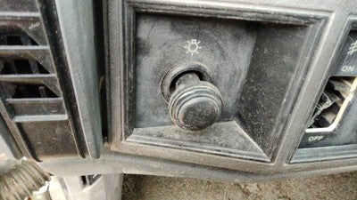 1992-1996 Jeep Cherokee Headlight Switch Control Knob Buttons Dash Oem