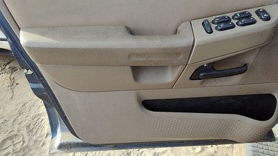 04-05 Ford Explorer Driver Left Front Door Trim Panel With Master Switch Tan Gp