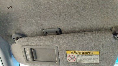 1997 Ford Expedition Driver Left Sun Visor Oem Gray F2