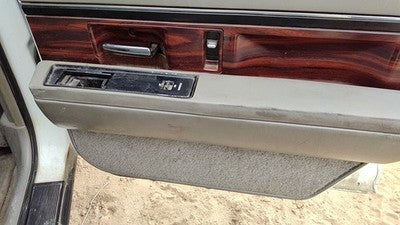 98 Buick Lesabre Passenger Right Rear Inside Door Trim Panel Only Back Grey 17C