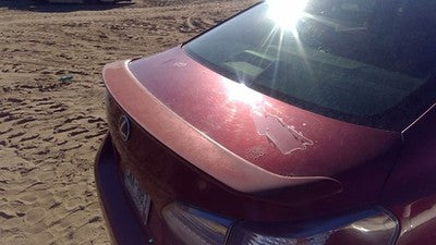2010-2012 Lexus Hs250h Hybrid Rear Spoiler Back Wing Oem Red 3R1 7609175020C0