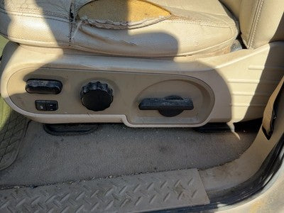 2004 Ford F150 Driver Left Side Power Seat Switch With Trim Panel Oem Tan Hw