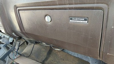 1984 Dodge D350 Glove Box Assembly Complete Door With Latch Oem