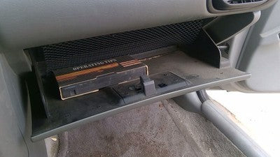 1997 Dodge Stratus Glove Box Assembly Complete Door With Latch Oem Gray