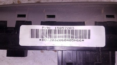 2006 Buick Rainier Passenger Rf Door Window Switch 2006-2009 Oem 15857203