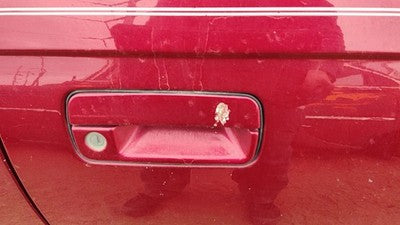 98-02 Eldorado Passenger Right Front Outside Door Handle Crimson Red 86U