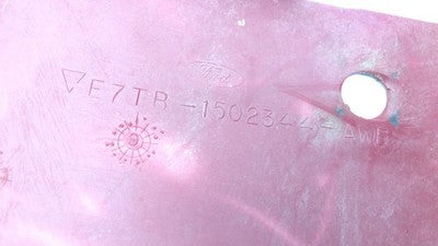 1989 Ford F150 Driver Left Lower Kick Trim Panel Oem Red