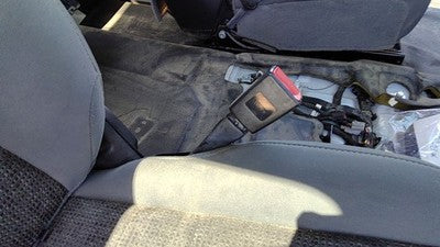2013-20 Dodge Ram 1500 Passenger Right Front Seat Belt Buckle Receiver Oem Black