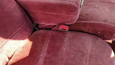 1995 Chevy Lumina Passenger Right Front Seat Belt Buckle Receiver Oem Red