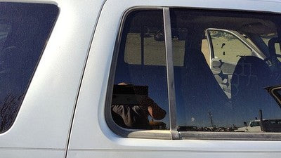 02-10 Ford Explorer Passenger Right Rear Vent Window Back Door Glass With Frame