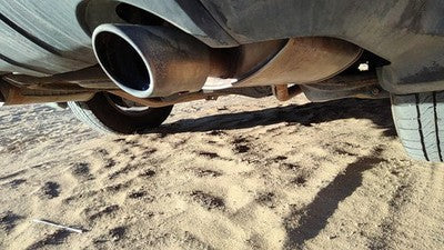 2009-2015 Honda Pilot Passenger Right Rear Muffler With Exhaust Tip Oem