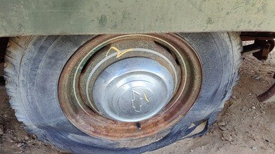 1953 Chevy Bel Air 150 Sedan 15 Wheel Oem Factory Rim Only