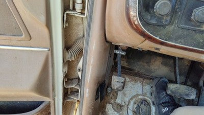Ford F150 Driver Left Lower Kick Trim Panel Oem Brown
