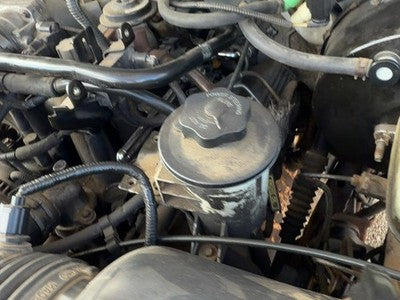 1997-2001 Ford F150 Power Steering Fluid Remote Reservoir Tank Oem 5.4L