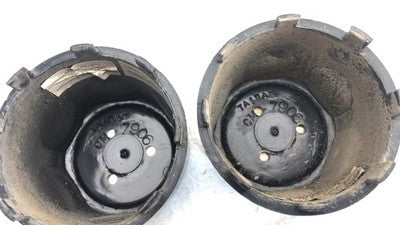 83-84 Pontiac Firebird Pair Of Center Caps 3-1/4" Diameter 2-7/8" Tall Factory