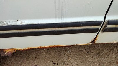1993 Chevy S10 Blazer Passenger Right Rear Moulding From Door Back Trim Strip