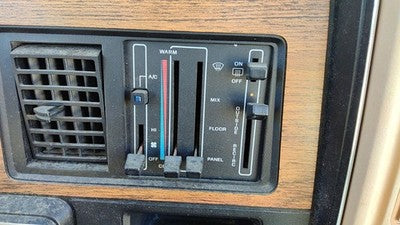 1984 Ford Tempo Temperature Control Module In Dash Heater Ac Head Unit Oem