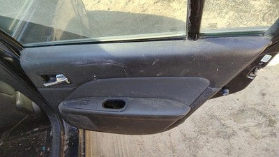 10-12 Fusion Passenger Right Rear Door Trim Panel With Switches Back Dw Charcoal