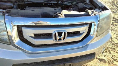 2009-2011 Honda Pilot Front Grille Assembly Oem Chrome 75101