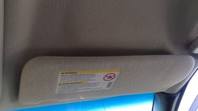 2002-2005 Chevy Venture Passenger Right Sun Visor Oem Gray 14C 10345189