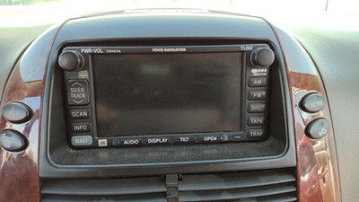 2004 Toyota Sienna Dash Display Screen Navigation Stereo Oem 8612008150