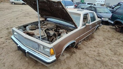 1981 Chevy Malibu Driver Left Rear Power Window Regulator With Motor Back 4 Door