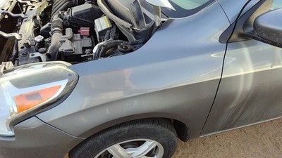 2012-2019 Nissan Versa Driver Left Front Fender Oem Gray Kad Fca013bamc