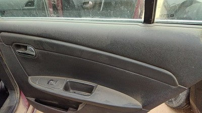 08 09 Malibu Passenger Right Rear Inside Door Trim Panel Wth Switches Back Black