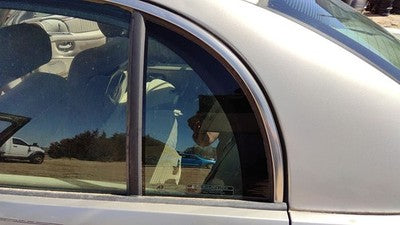 1997-2005 Park Ave Ultra Driver Left Rear Vent Window Back Door Glass With Frame