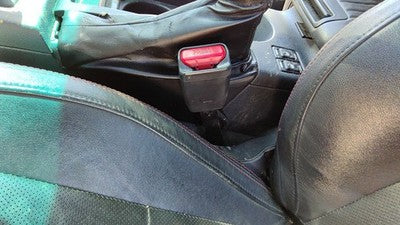 15-21 Subaru Wrx Driver Left Front Seat Belt Buckle Receiver Cbl30 Carbon Black